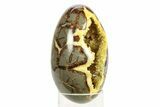Calcite Crystal Filled Septarian Geode Egg - Utah #288952-1